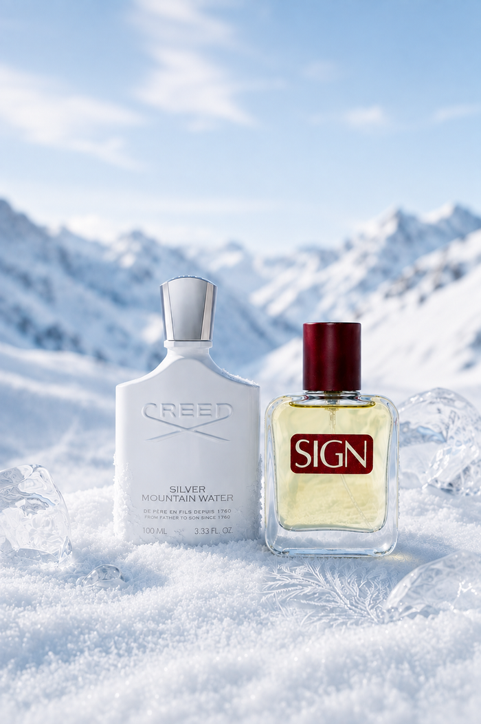 Silver Mountain Water inspired perfume