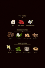 Black opium inspired perfume