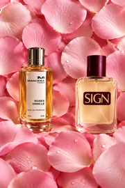 Rose vanilla inspired perfume