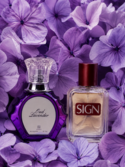 Oud lavender inspired perfume