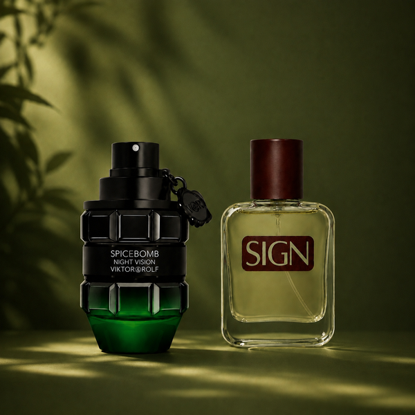 Spice Bomb Night Vision inspired perfume